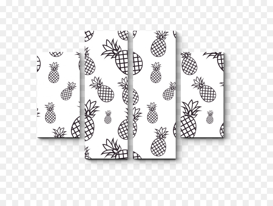 Bildende Kunst Produkt design Muster - Ananas
