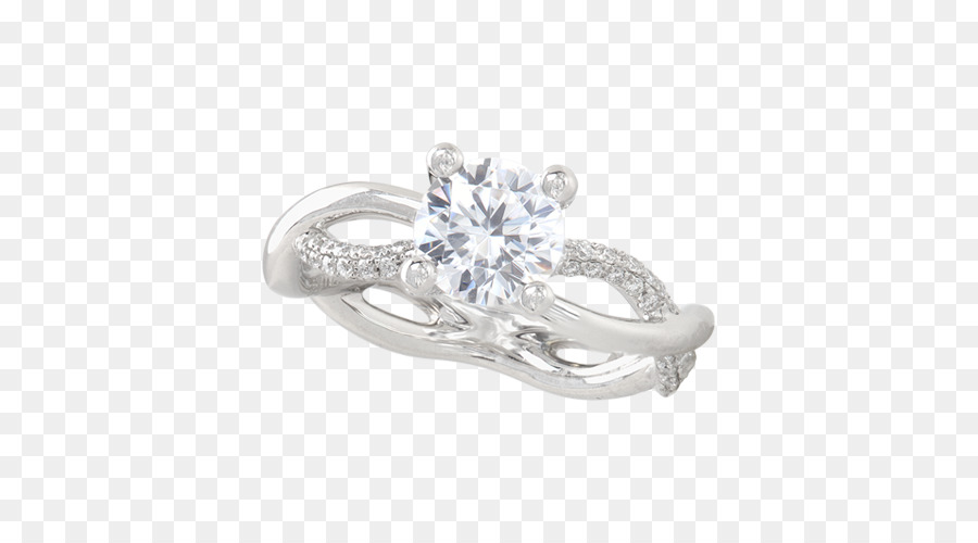 Hochzeit ring Silber Schmuck Platin - Ring