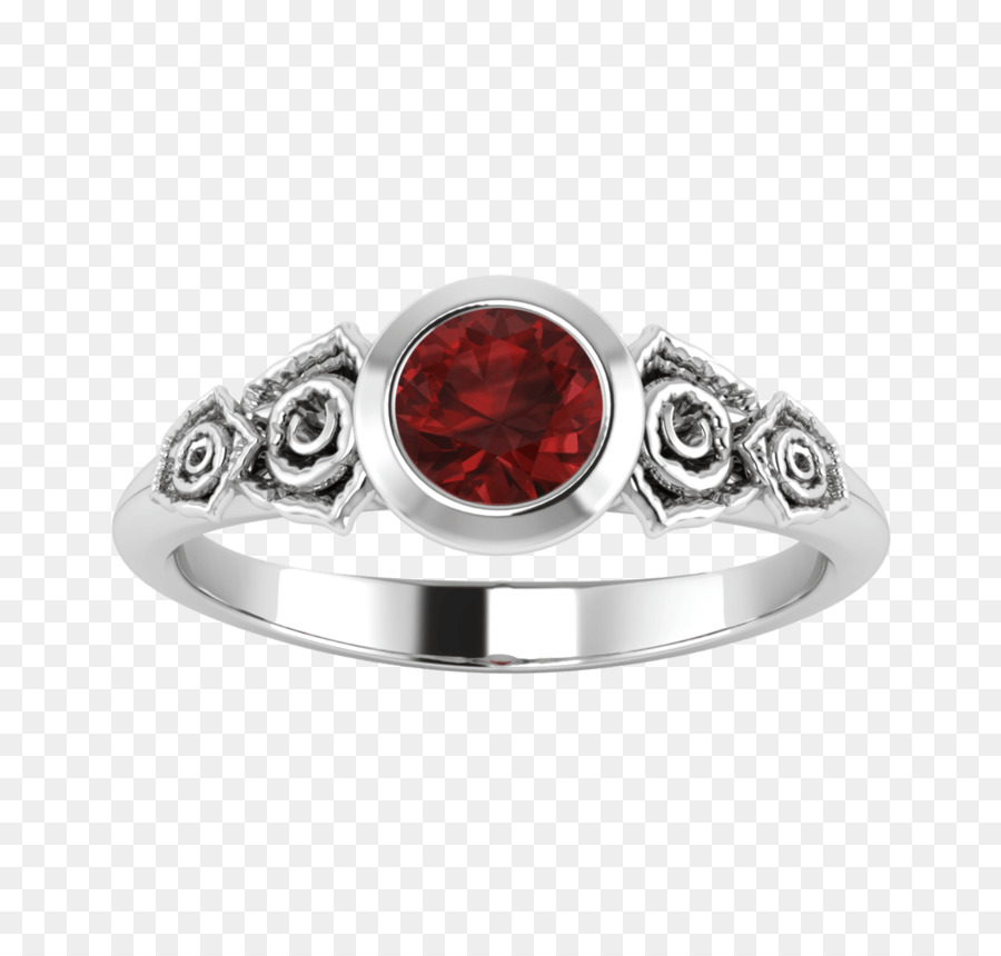 Ring Silber Körper Schmuck Diamant - Ring