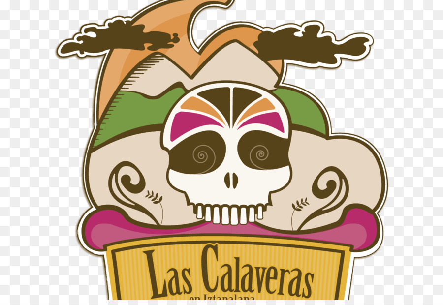 Calavera Clip art, Illustrazione Logo Messico - scultura bambini