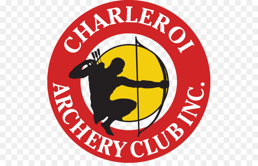 Charleroi, Tiro Con L'Arco Club Logo Brand - attrezzature tiro con l'arco