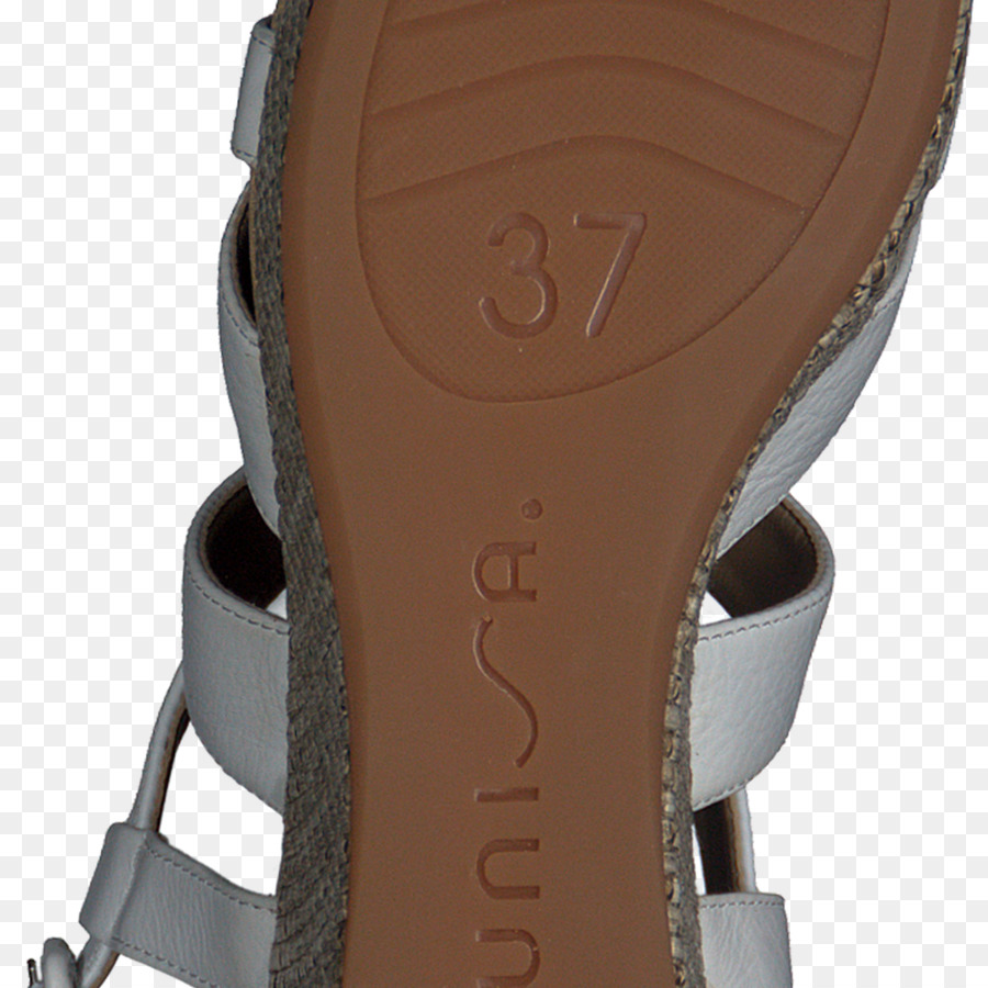Sandale Schuh Leder Keil Weiß - Sandale