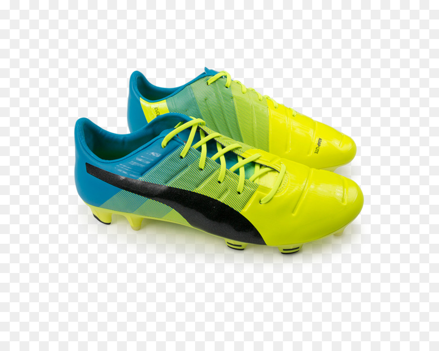 Sport Schuhe Stollen Produkt design - adidas blau Fußball ball