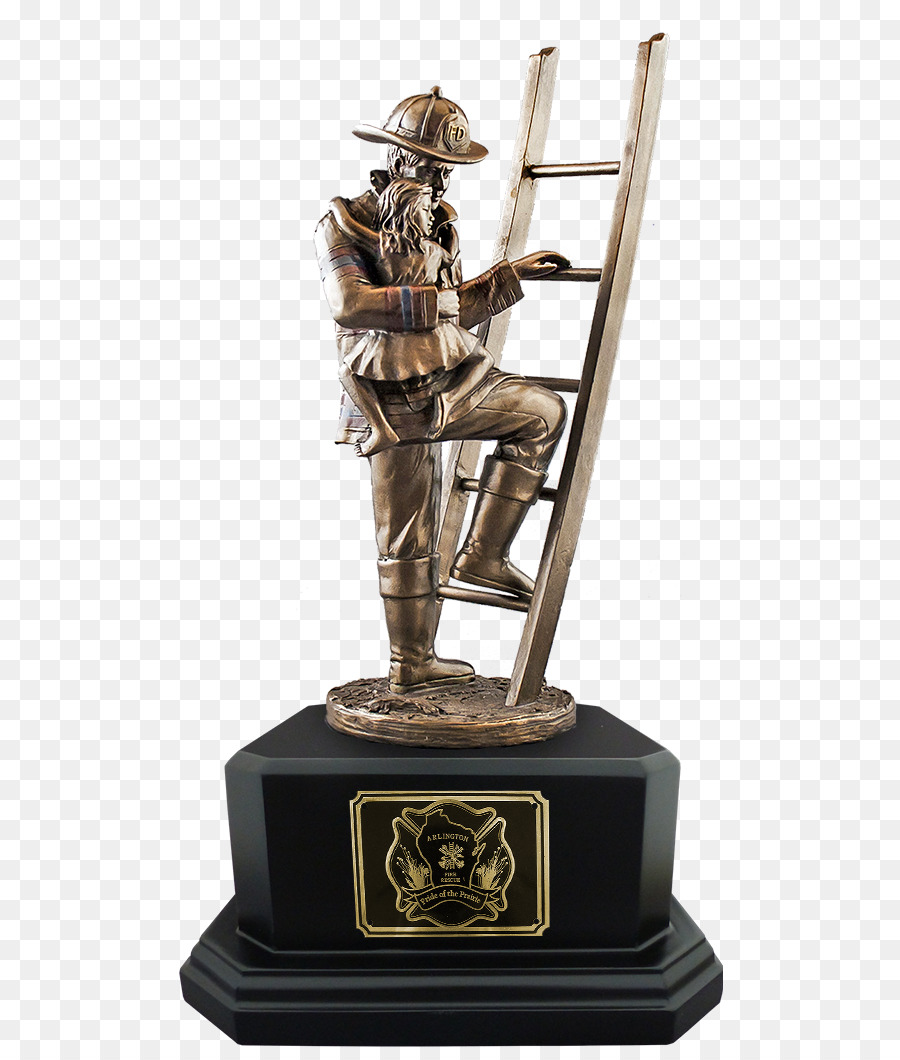 Gefallenen Feuerwehrleute Memorial Bronze Skulptur Statue - Feuerwehrmann