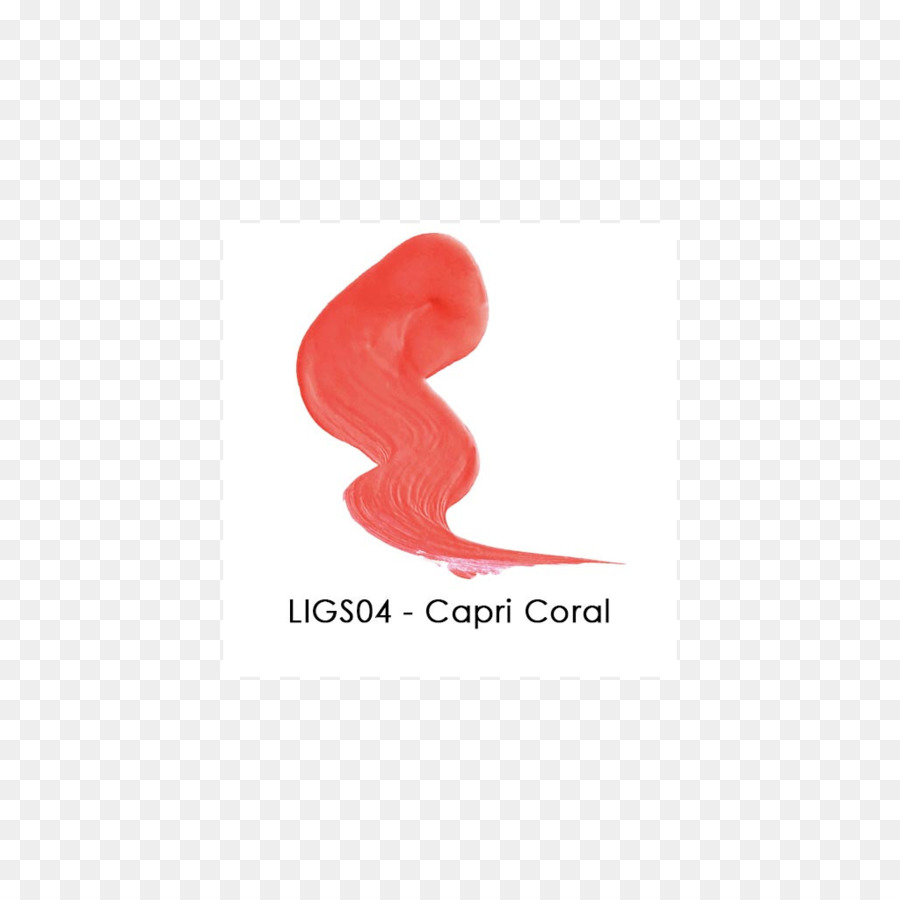 Lippenstift Logo Lack Schrift - Korallenrote Schönheit