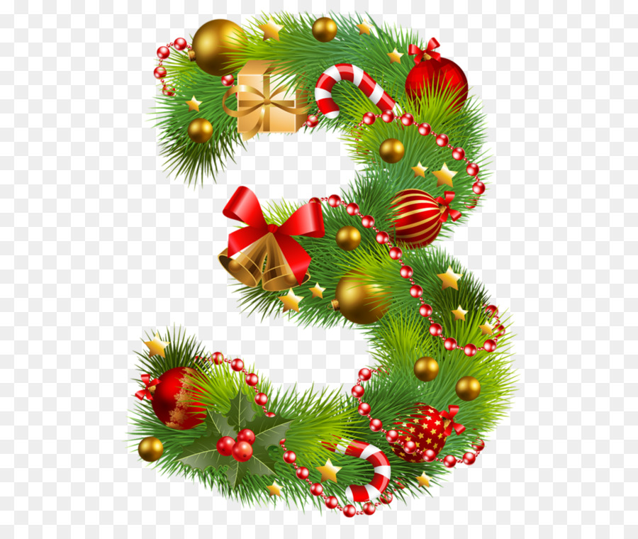 Alphabet Christmas Day-Weihnachten Baum Advent Kalender Clip art - Weihnachtsbaum