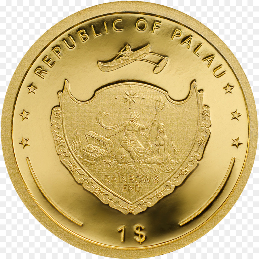 Moneta D'Oro Medaglia Simbolo Palau - oro