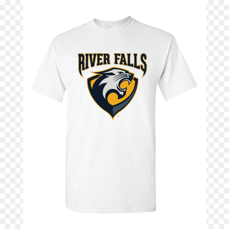 T-shirt River Falls Logo Manica Font - Maglietta