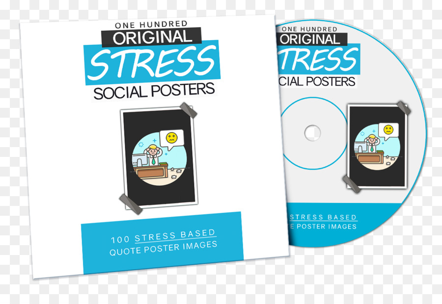 Produkt design Logo Marke Schriftart - lustige stress Poster pdf