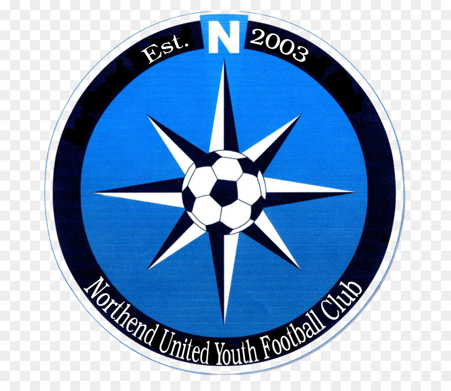Emblema Logo Marchio Distintivo - ragazzo a calci un pallone da calcio, oltre il recinto