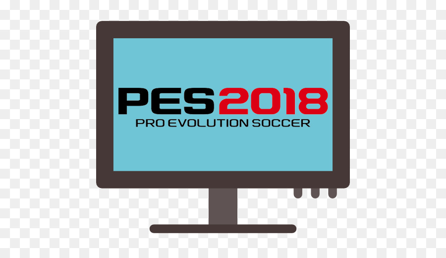 Pro Evolution Soccer 2018 Monitor Per Computer, Xbox One Logo Konami - verde blu pallone da calcio premier league
