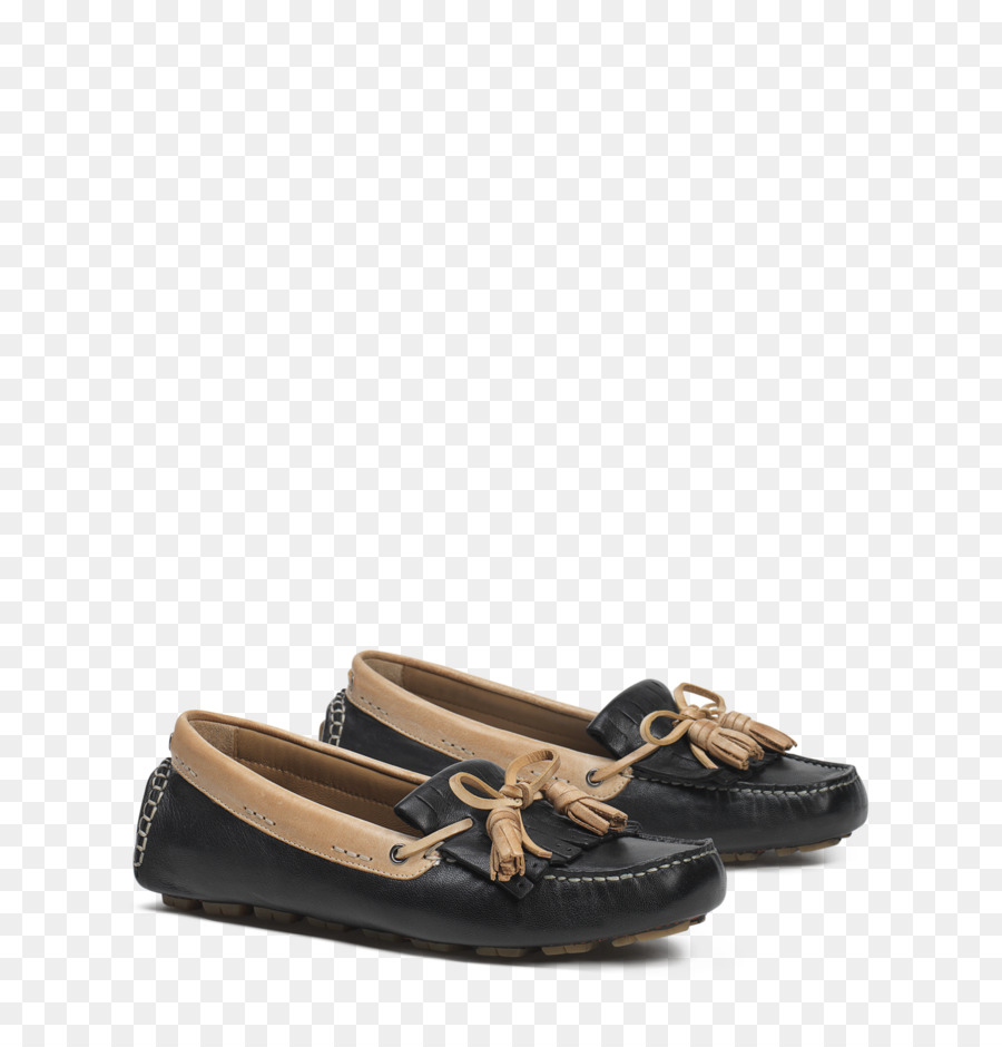 Slip on Schuh Mokassin Wildleder Einzelhandel - Leder walking Schuhe für Frauen