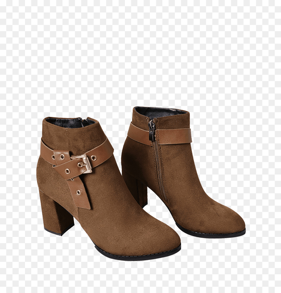 Boot-High-heeled shoe Fashion Wildleder - Boot