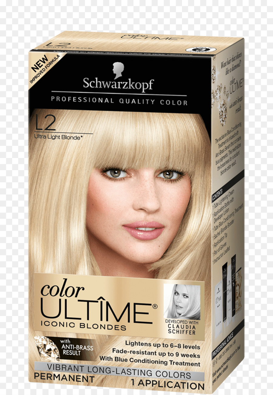 Schwarzkopf Color Ultime Permanente Haarfarbe Creme, Haare färben Schwarzkopf Keratin Farbe Anti Age Haarfarbe Creme Blond - Haar