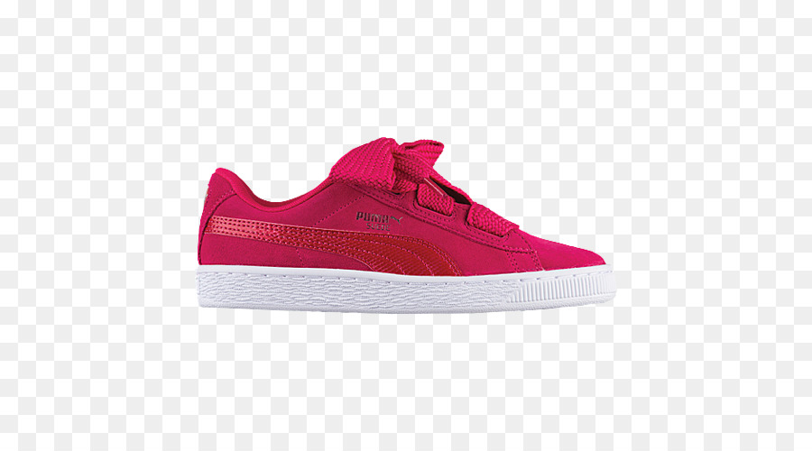 Puma scarpe Sportive Abbigliamento in pelle Scamosciata - rosa puma scarpe per le donne 8