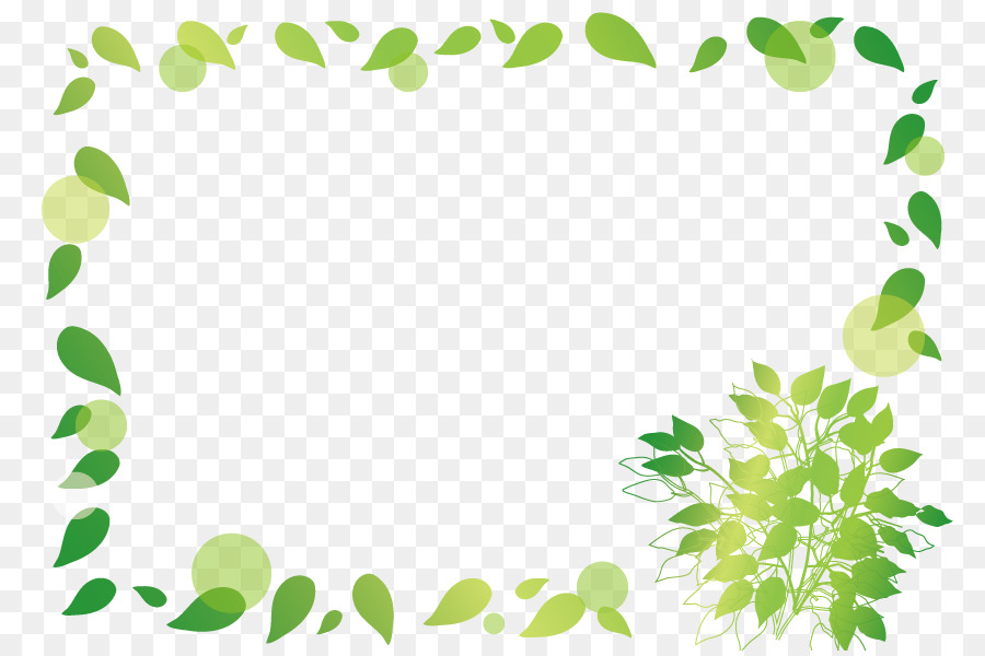 Verde foglia di primavera del telaio.png - altri