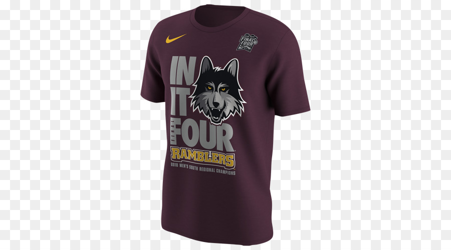 T-shirt, Loyola University, Chicago 2018 NCAA Division I Männer Basketball-Turnier Loyola Ramblers Herren-basketball-Maroon - T Shirt