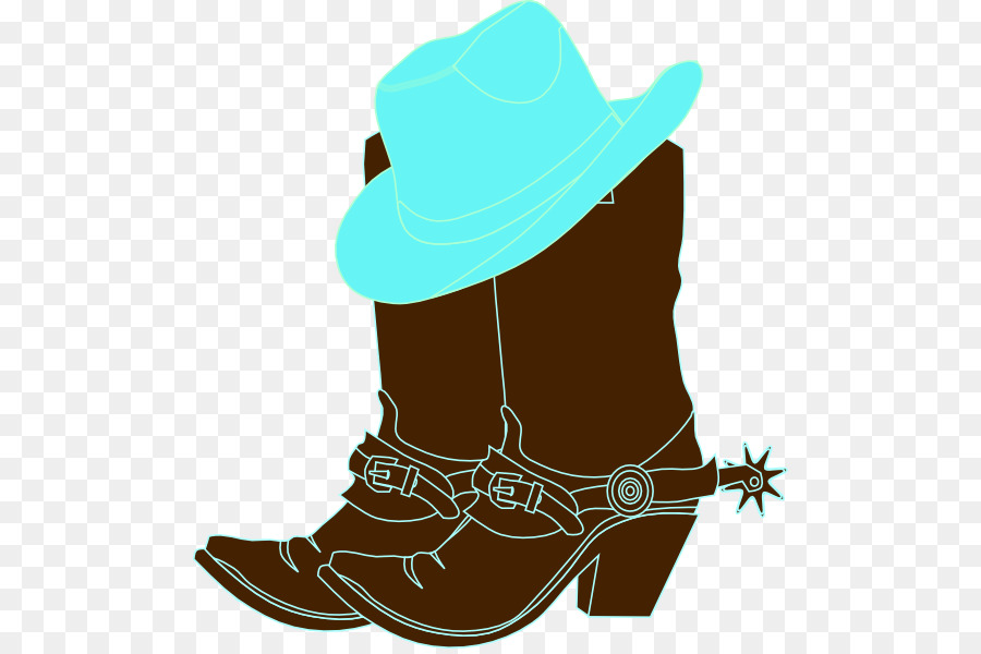 Cowboy Hut und Cowboy Stiefel - Boot
