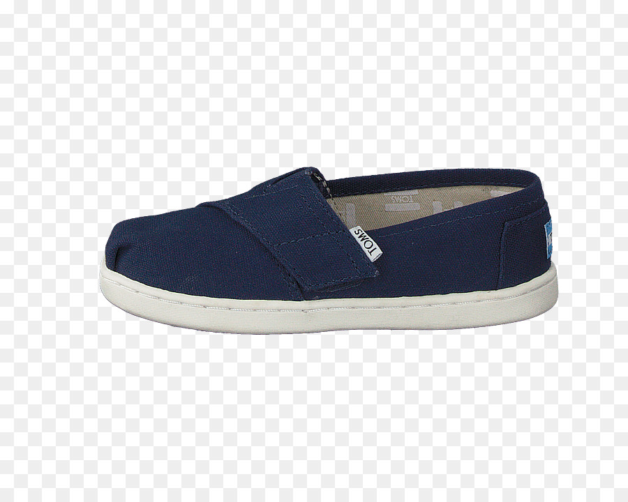 Wildleder Slip on Schuh Produkt Walking - Marine blau Schuhe für Frauen dsw