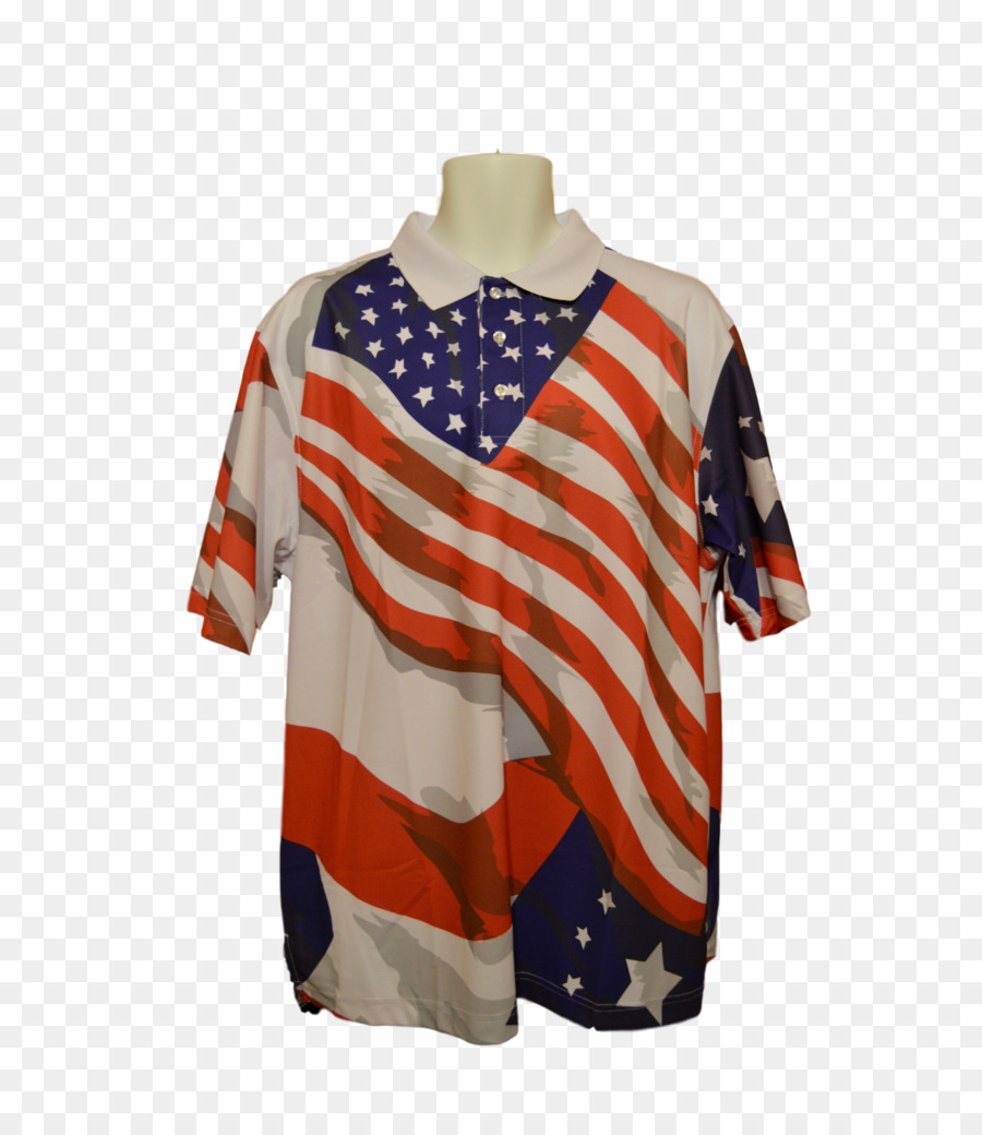 T-shirt camicia di Polo degli Stati Uniti d'America Manica - Maglietta