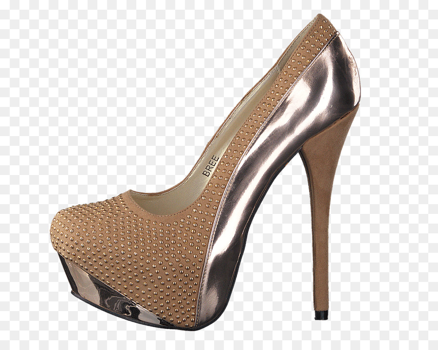 Scarpa Balletto piatto di Abbigliamento Sandalo - beige blocco di scarpe con tacco per le donne