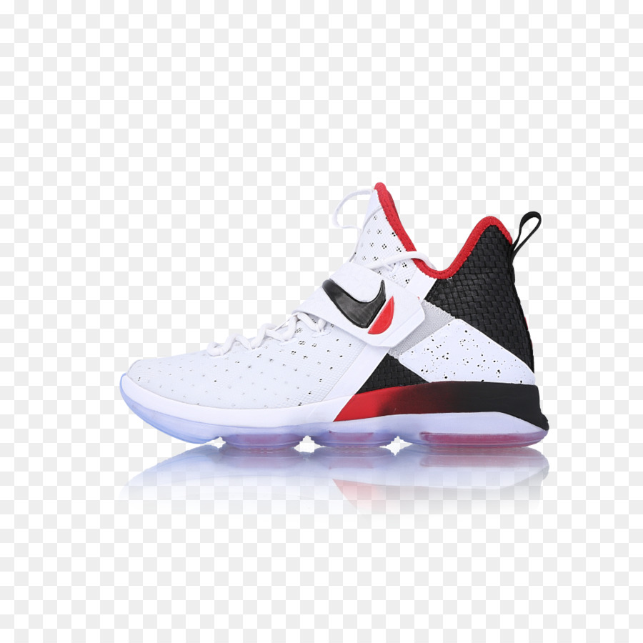 Sport Schuhe Nike LeBron 14 - Herren-Basketball-Schuhe Weiß/Schwarz/Universität Rot-Nike LeBron 14 - Herren-Basketball-Schuhe Weiß/Schwarz/University Rot - Nike