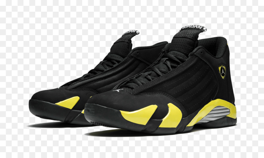 jordan 14 black and yellow foot locker