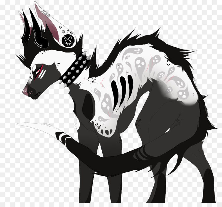 Cavallo Demone Pack animale, Illustrazione, Cartone animato - cavallo