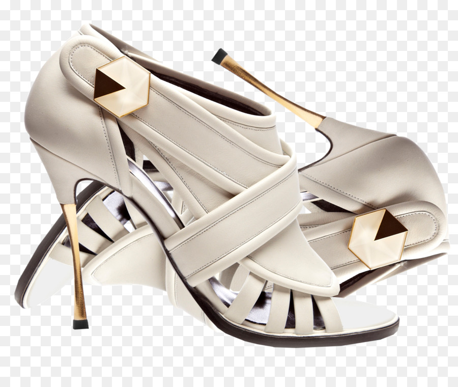 High Heels Schuh Sandalen Kleidung Weiß - Sandale