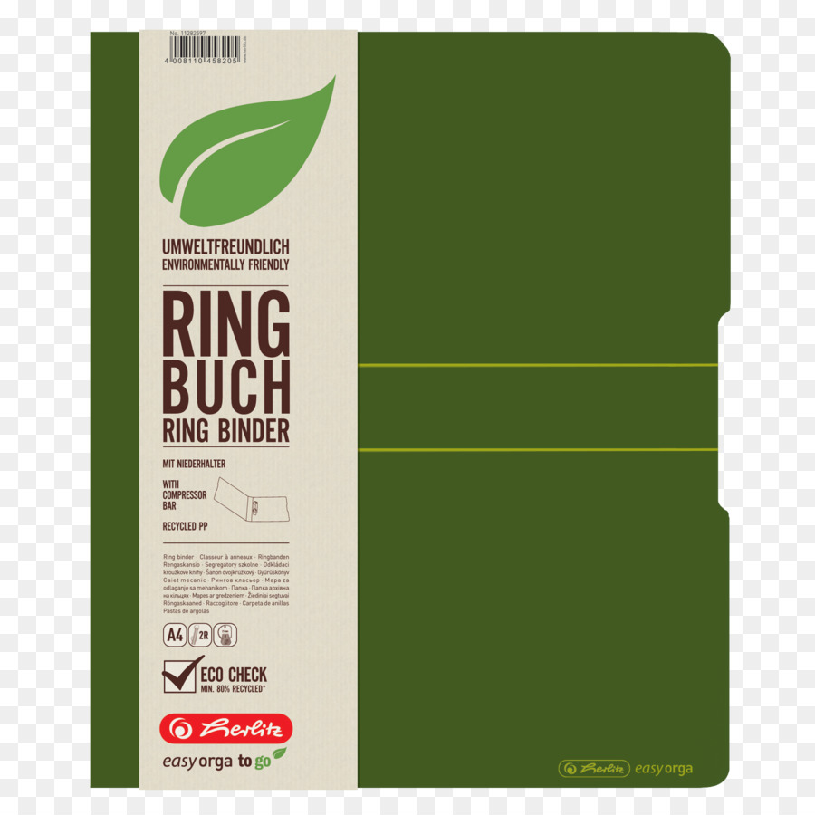 Ringbuch Ring binder Schreibwaren Pelikan AG Bürobedarf - gehen grün recyceln Bindemittel