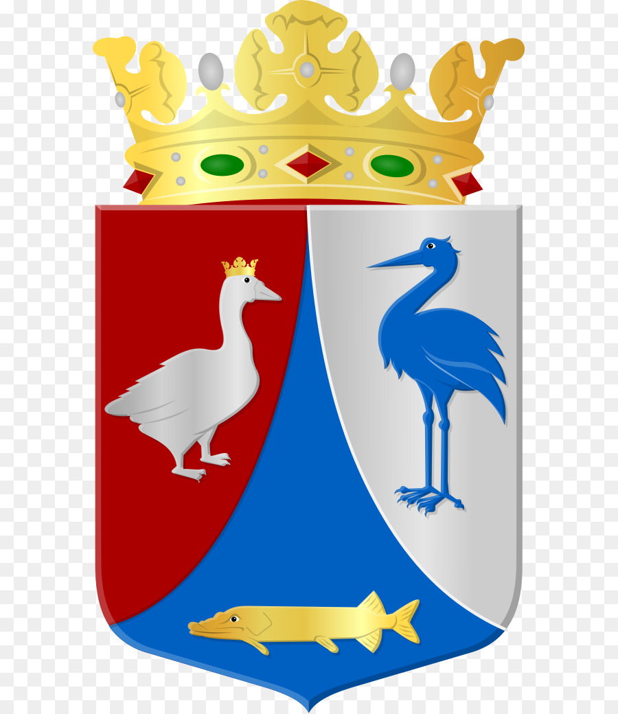 Wappen von 's Graveland, Niederlande Wapen van Loosdrecht ein Motorboot, Das Reife Hilversum - Grab