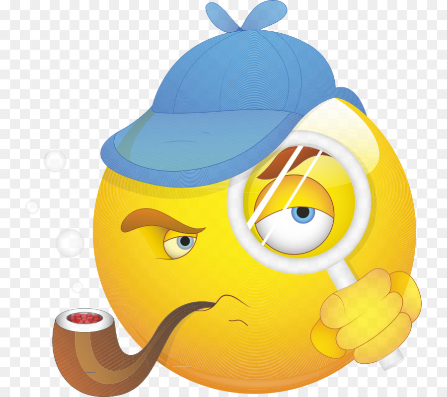 Emoticons Emoji Smiley Detektiv Clip-art - Emoji