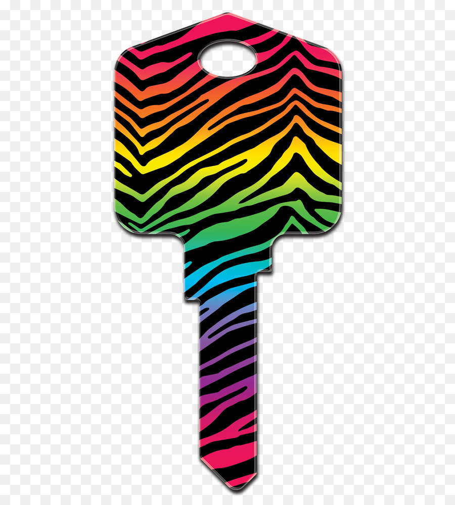 Schlüssel-Rohlinge South Carolina Großhandel Key-Craze Inc - zebra Regenbogen textur