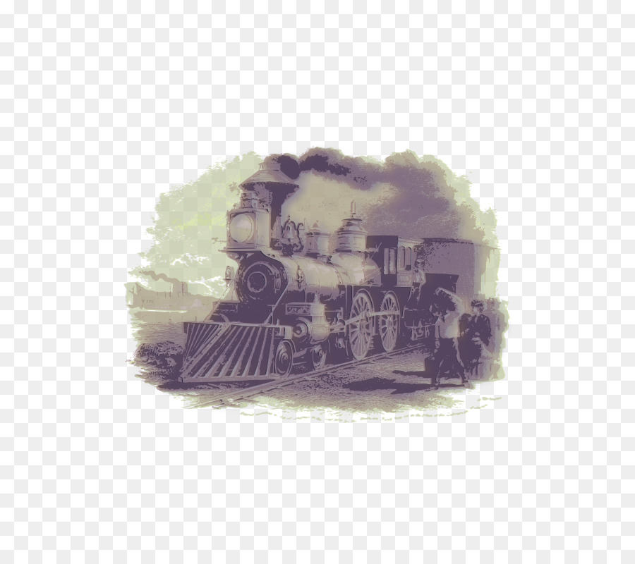 Schiene Zug Dampflokomotive Dampf Motor - Zug