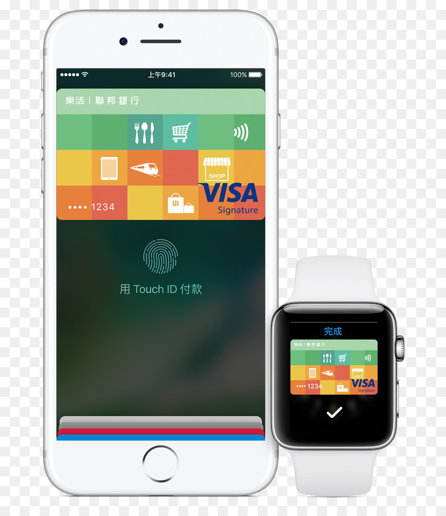 Smartphone 元富期貨 American Express Kreditkarte mit Apple Pay - Smartphone