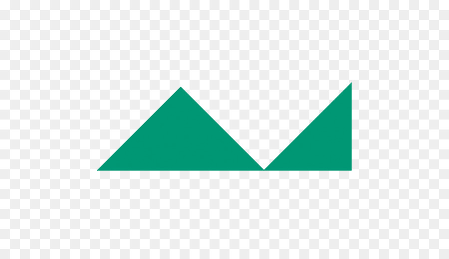 Triangolo Piccolo Marchio aziendale - collina rocciosa