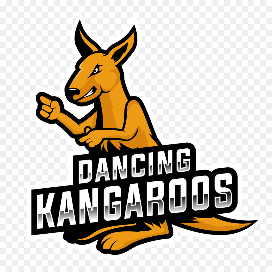 Clip art Marke Cartoon Logo Line - Känguru