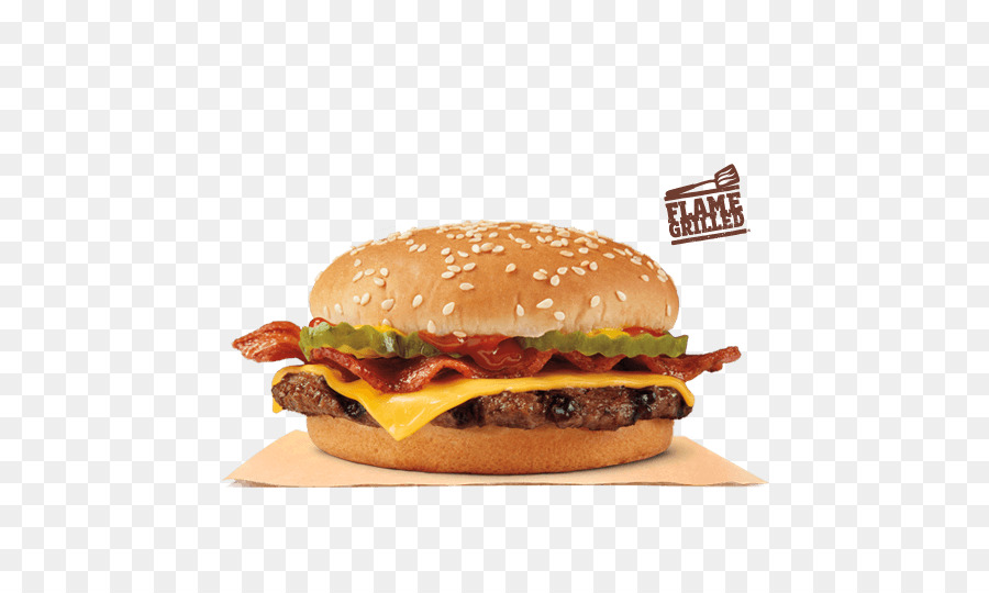 Burger King Phô Mai Đôi Cậu Hamburger Thịt Xông Khói - thịt xông khói