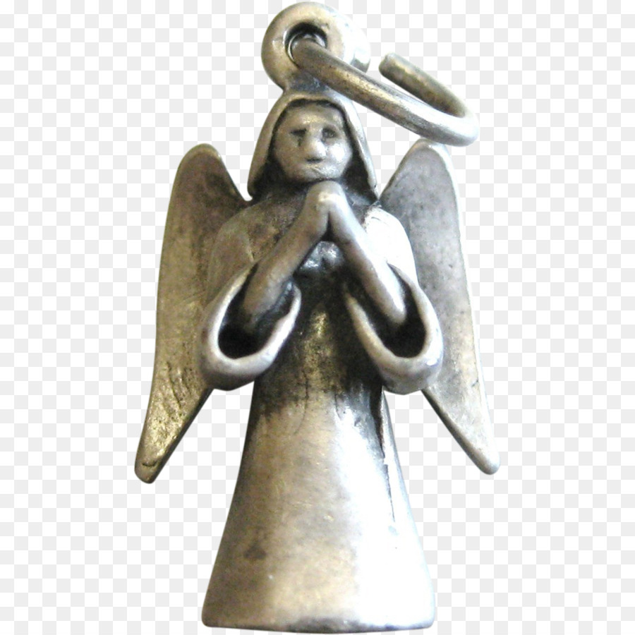 Statue ISTX EU.ESG CL.Ein.SE.50 EO Figur - sterling Silber Kreuz mit Betenden Händen