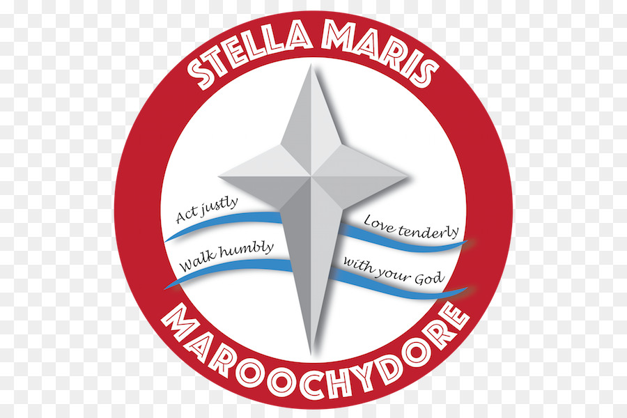 Stella Maris Schule Pfarrbüro (Stella Maris Maroochydore)   Logo Nationalen Grundschule - plan Intarsien Kreuz mit Betenden Händen