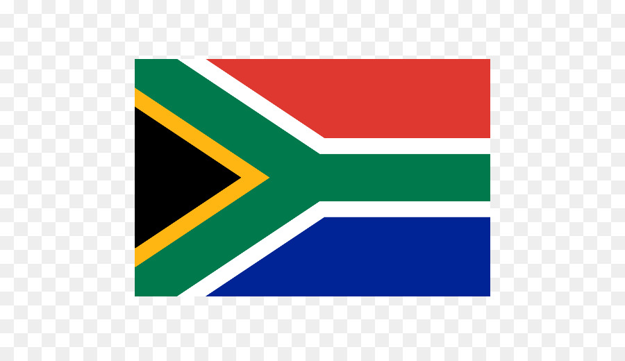 Bandiera del Sud Africa, bandiera Nazionale di grafica Vettoriale - bandiera