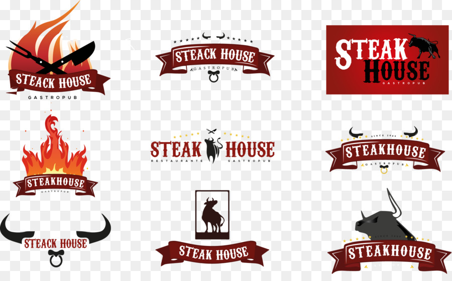 Logo design del Prodotto Marca Clip art - steak house