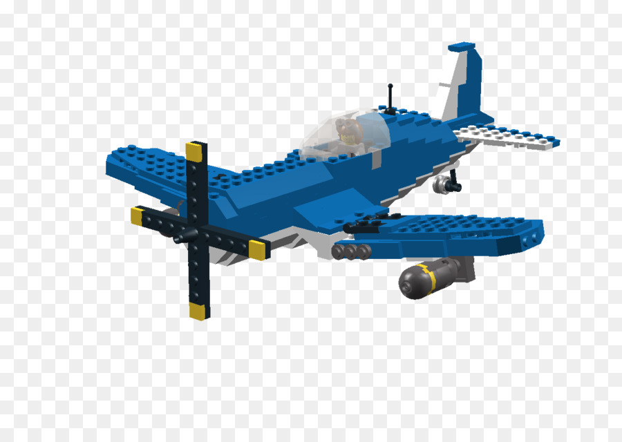 Aereo Ingegneria Aerospaziale LEGO Elica della seconda Guerra Mondiale - aereo