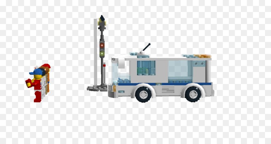 Thành Phố Lego Xe Giao Thông - lego xe cứu thương