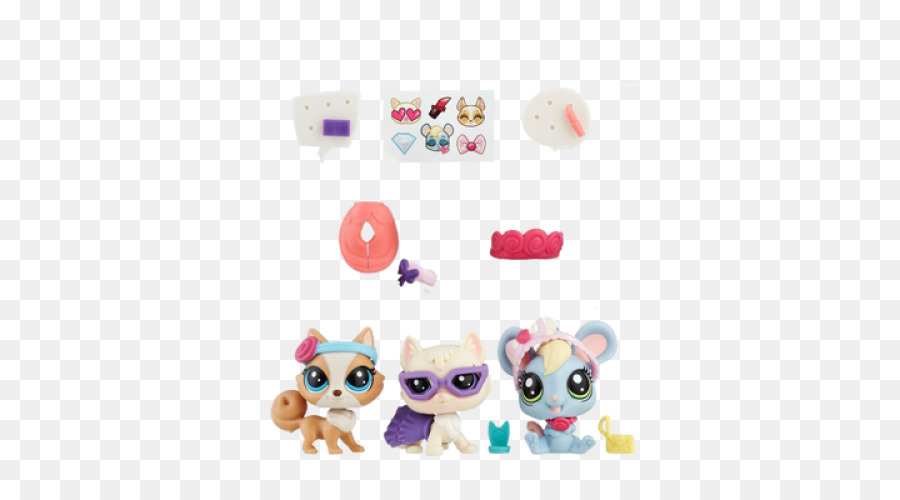 Littlest Pet Shop Glam Di Gala Giocattolo Hasbro - la più piccola silhouette del negozio di animali
