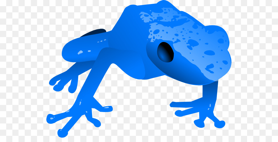 Blu poison dart frog Clip art rana Dorata - rana
