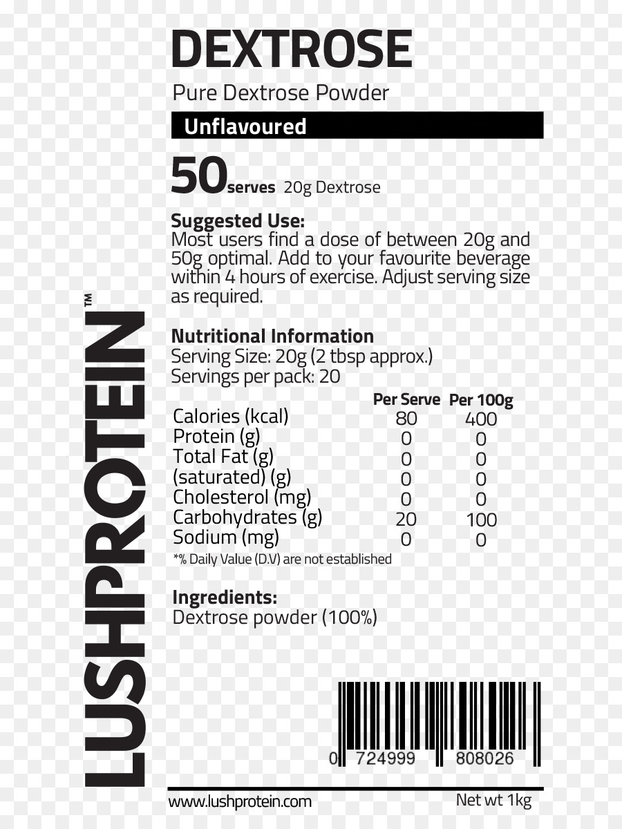 Nahrungsergänzungsmittel Maltodextrin, Molke protein Ernährung - Halal Label