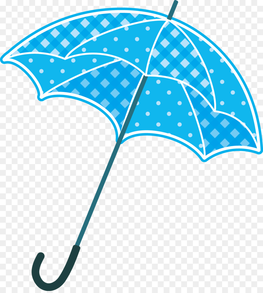 niedliche Regenschirm mit einem Tupfen und gingham check p - andere