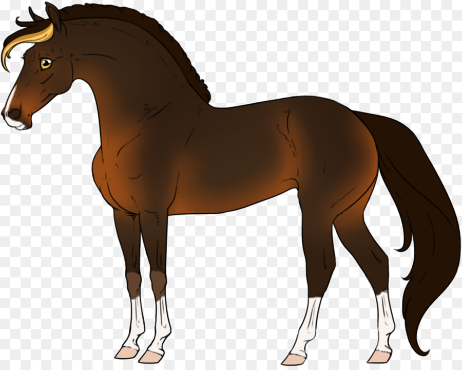 Mane Pony-Hengst-Fohlen Rein - Mustang