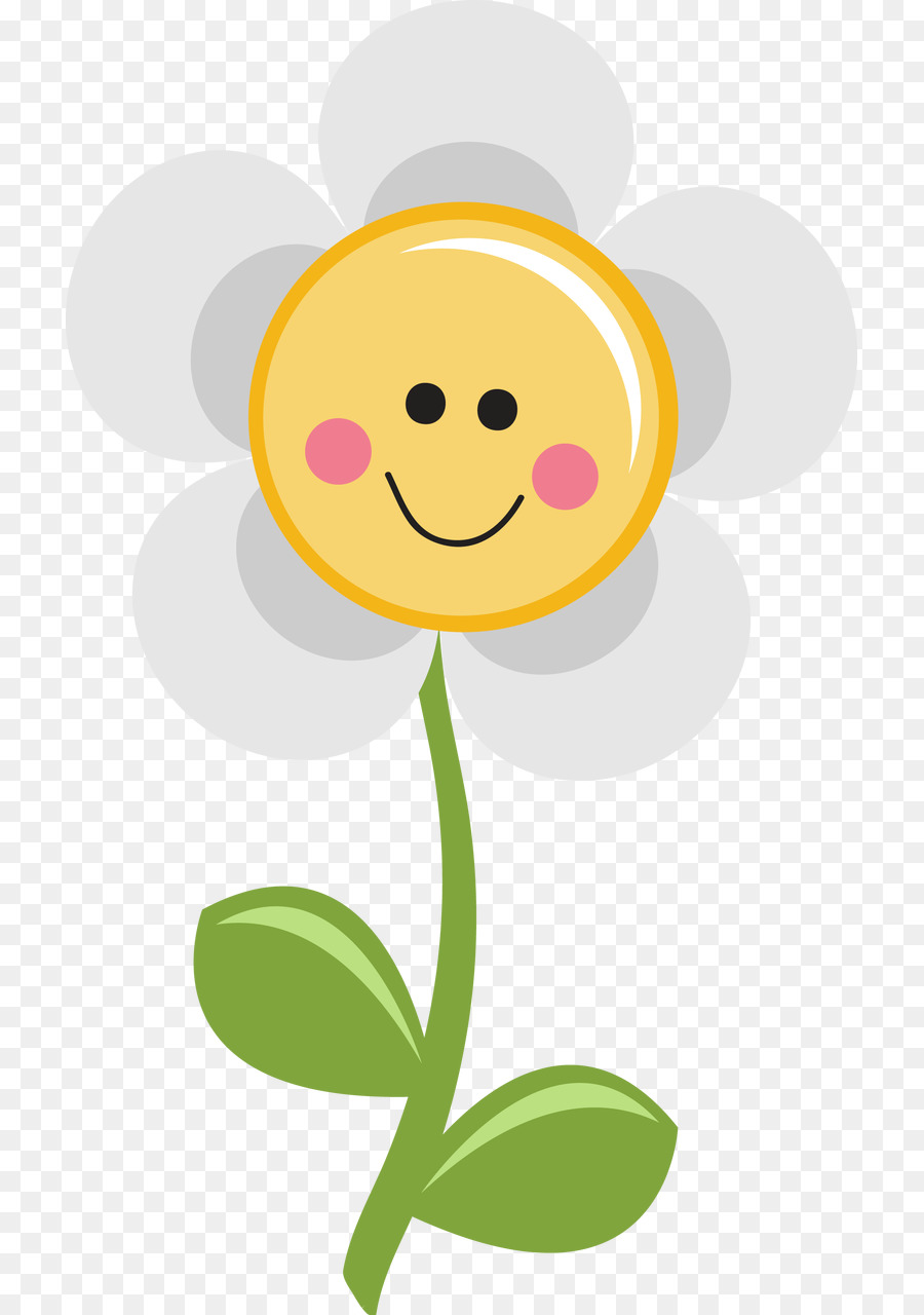 Smiley clipart Blume, die Gemeinsame daisy-Emoticon - Pilze